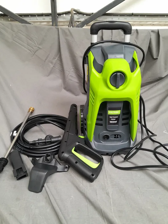 ELECTRONIC 1800W HIGH PRESSURE WASHER