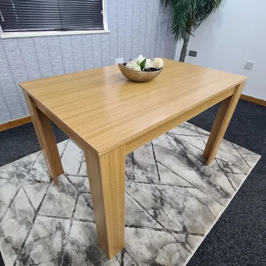 BOXED KOSY KOALA MODERN STYLE DINING TABLE OAK