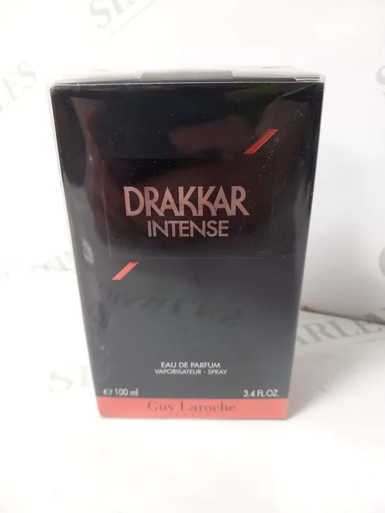 BOXED AND SEALED DRAKKAR INTENSE GUY LAROCHE EAU DE PARFUM 100ML