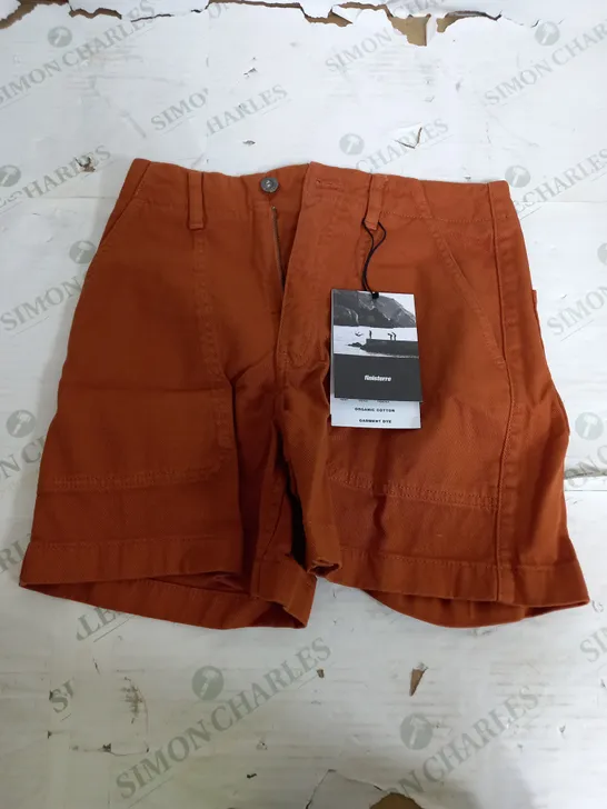 FINISTERRE YARREL SHORTS IN TERRA COTTA - 26R