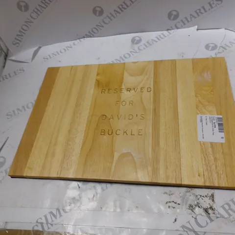PERSONALISED WOODEN TRAY
