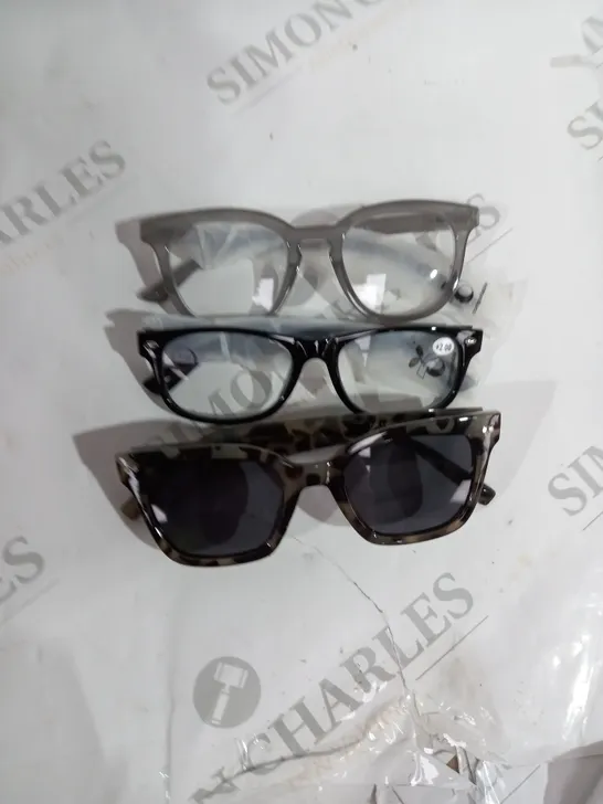 HUMMINGBIRD SUNGLASSES AND READING GLASSES GREY MIX