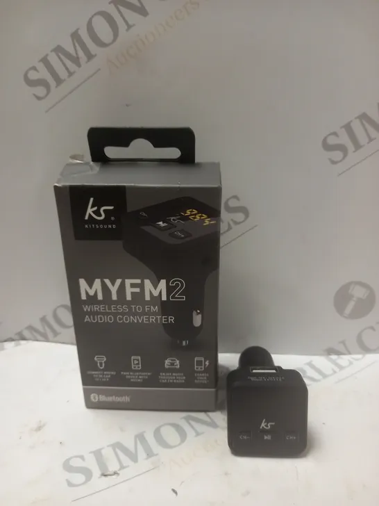 BOX OF APPROX 20 ASSORTED  KITSOUND MYFM 2 FM TRANSMITTER 