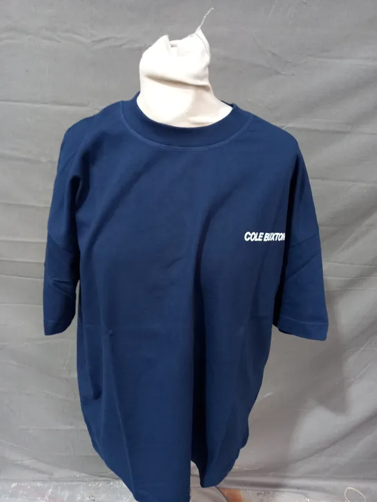 COLE BUXTON CB SPORTSWEAR T-SHIRT IN NAVY - MEDIUM