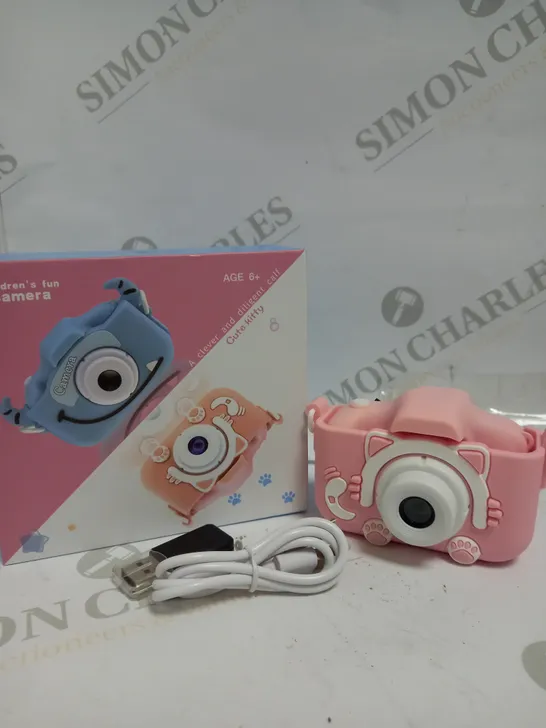 DESIGNER CHILDRENS CUTE KITTY CAMERA 