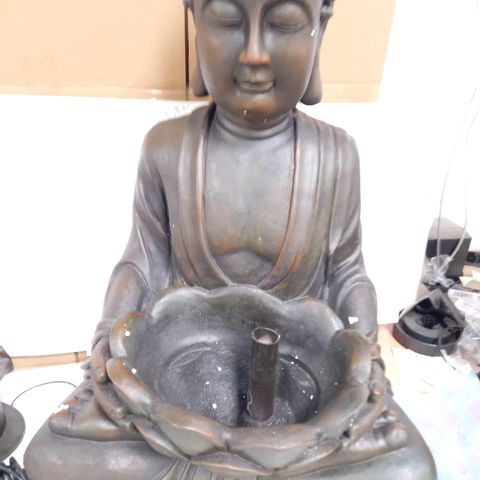 OUTDOOR BUDDHA LUXFORM LIGHT WITH SUBMERSIBLE PUMP	