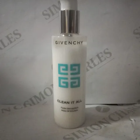 BOX OF APPROX 10 X 200ML GIVENCHY CLEAN IT ALL MAKE-OFF EMULSION 