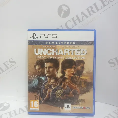 UNCHARTED REMASTERED LEGACY OF THIEVES COLLECTION FOR PS5