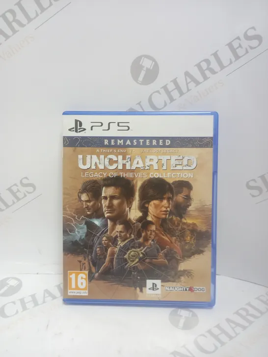 UNCHARTED REMASTERED LEGACY OF THIEVES COLLECTION FOR PS5