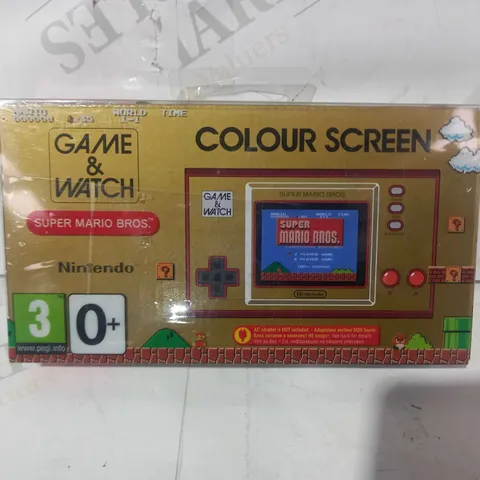 GAME & WATCH COLOUR SCREEN SUPER MARIO BROS