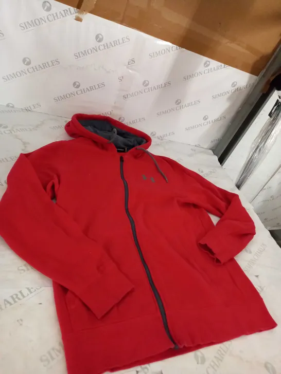 RED UNDER ARMOUR JACKET SIZE S