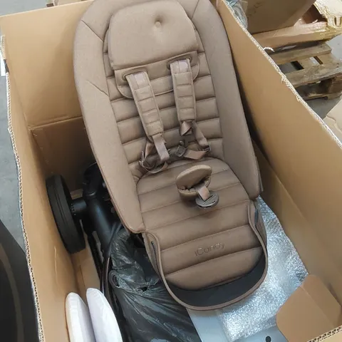 BOXED ICANDY BABY STROLLER - BROWN