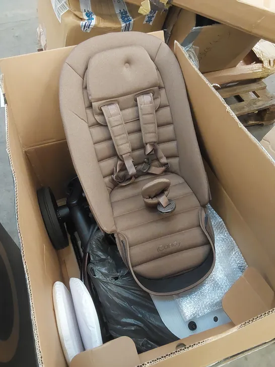 BOXED ICANDY BABY STROLLER - BROWN