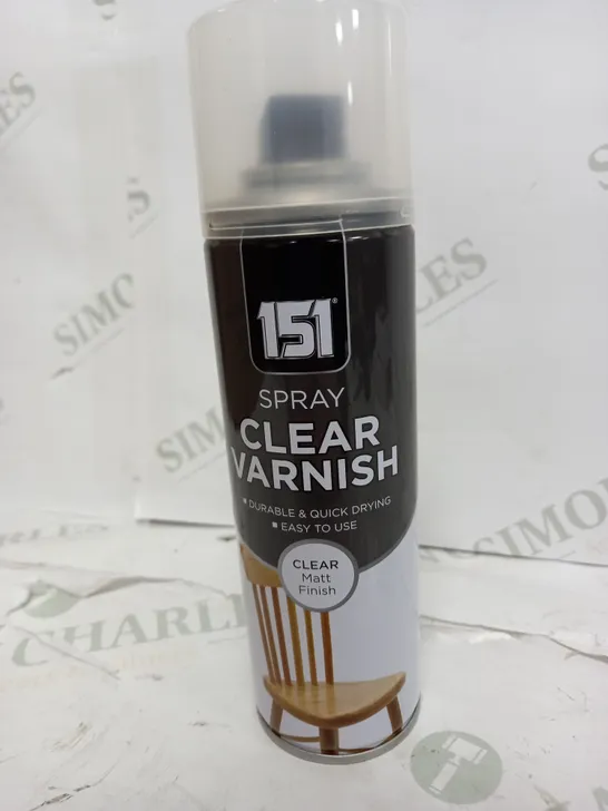 BOX OF 12 151 CLEAR VARNISH BOTTLES