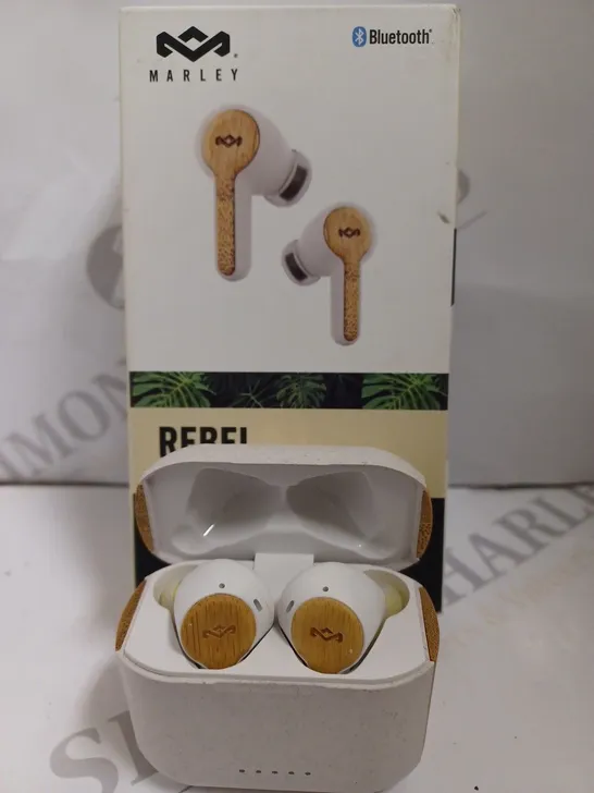 BOXED HOUSE OF MARLEY REBEL EARBUDS TRUE WIRELESS EARPHONES