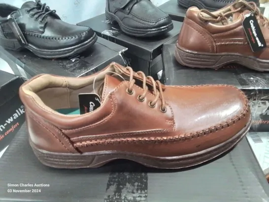 SELECTION OF BOXED CUSHION-WALK LEATHER SHOES, (STYLES, COLOURS AND SIZES VARY)