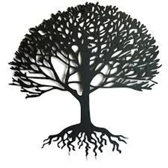 BOXED SOLAR LED TREE OF LIFE WALL DECOR