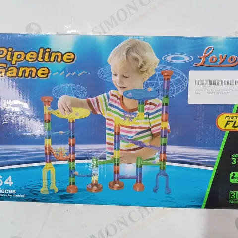 BOXED LOYO MARBLE RUN PIPELINE GAME