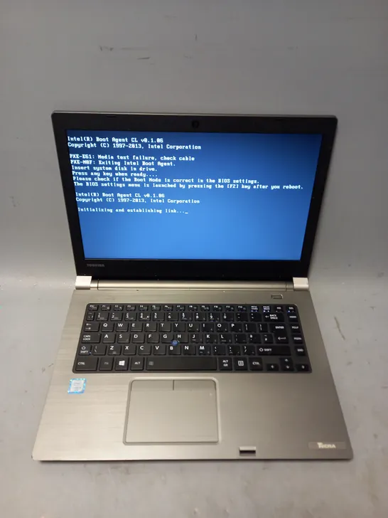 TOSHIBA TECRA A40-C LAPTOP IN SILVER