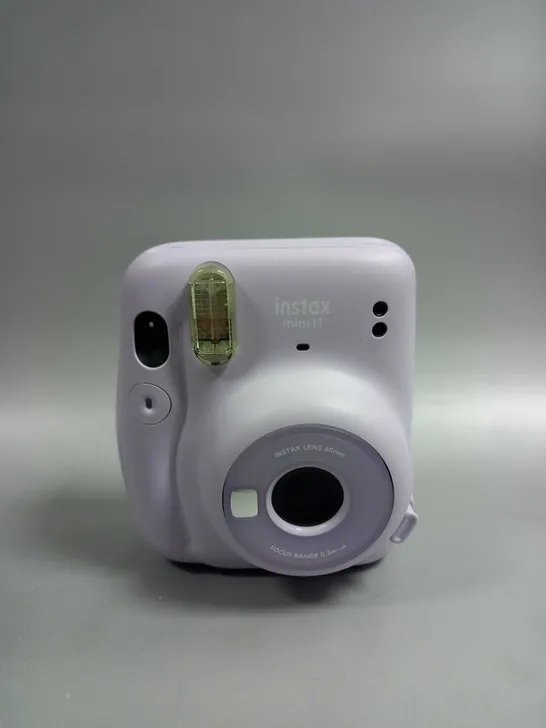 INSTAX MINI 11 INSTANT CAMERA IN SOFT LAVENDER  RRP £31.5