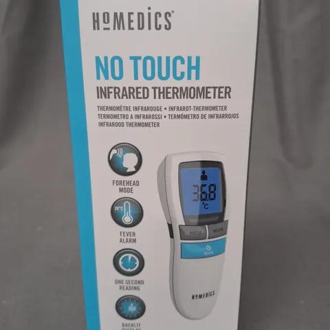 BOXED HOMEDICS NO TOUCH INFRARED THERMOMETER