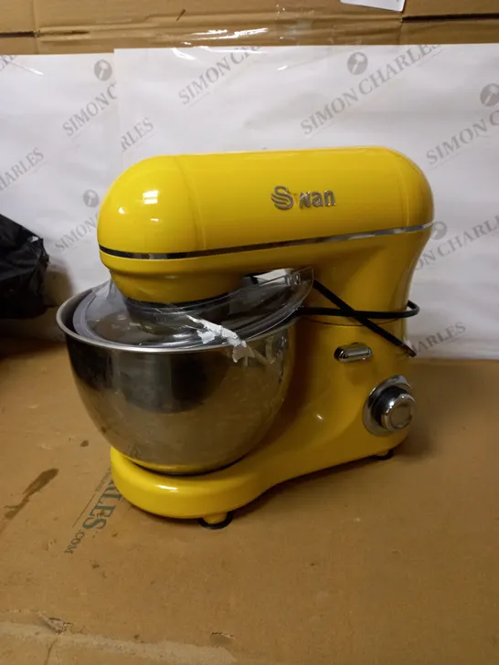 SWAN 800 W RETRO YELLOW STAND MIXER