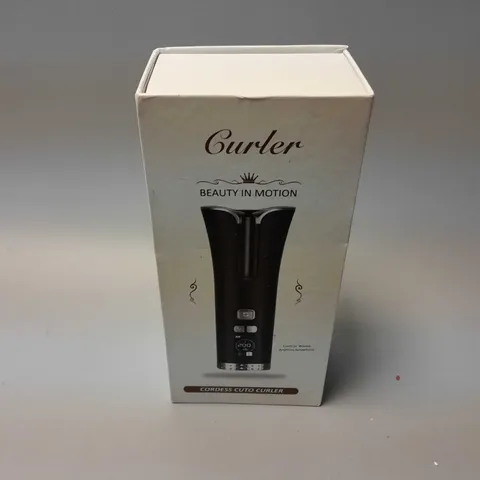 BOXED CURLER BEAUTY IN MOTION CORDLESS CUTO CURLER