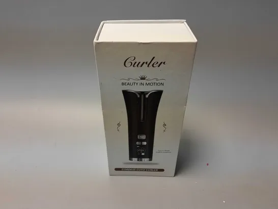 BOXED CURLER BEAUTY IN MOTION CORDLESS CUTO CURLER