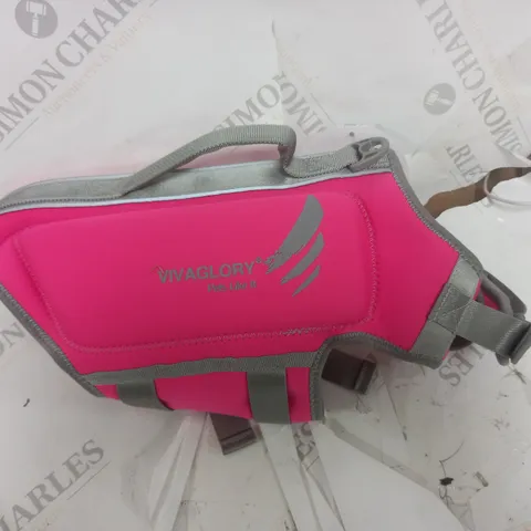 VIVAGLORY DOG LIFE JACKET PINK