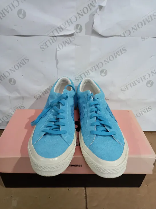 BOXED PAIR OF CONVERSE GOLF WANG MENS TRAINERS SIZE 10