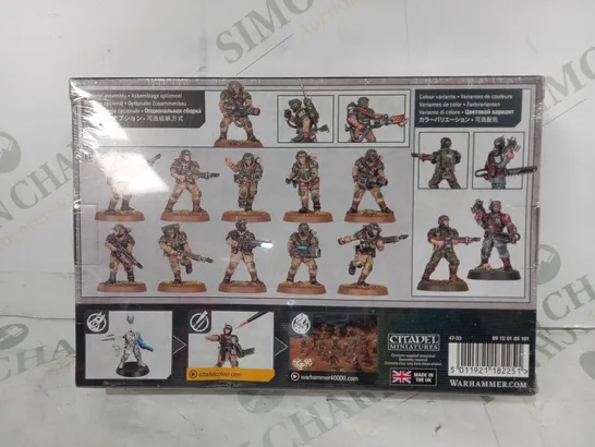 WARHAMMER 40K ASTRA MILITARUM CADIAN SHOCK TROOPS (PACK OF 10 MINIATURES)