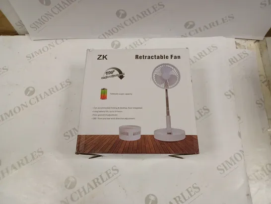 ZK RETRACTABLE FAN 180 ANGLE ADJUSTMENT