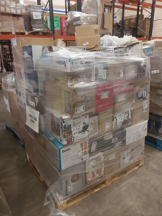 PALLET OF APPROXIMATELY 79 UNPROCESSED RAW RETURN HOUSEHOLD AND ELECTRICAL GOODS TO INCLUDE;