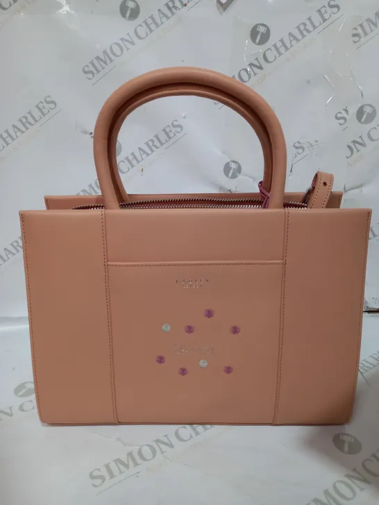 BOX OF 2 RADLEY LONDON HAND BAGS IN PINK 