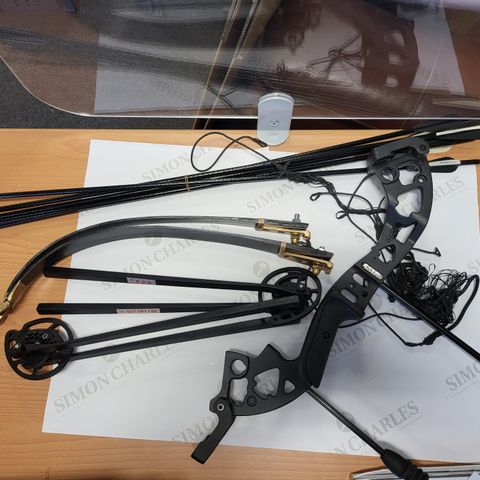 JUNXING ARCHERY COMPOUND BOW PARTS WITH ARROWS