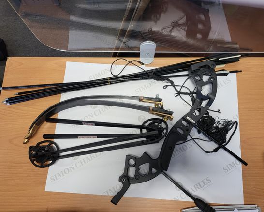 JUNXING ARCHERY COMPOUND BOW PARTS WITH ARROWS