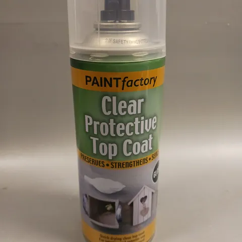12 X PAINT FACTORY CLEAR PROTECTIVE TOP COAT GLOSS - COLLECTION ONLY 