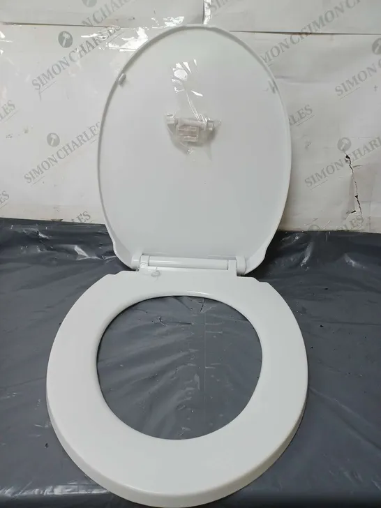 REPLACEMENT TOILET SEAT IN WHITE