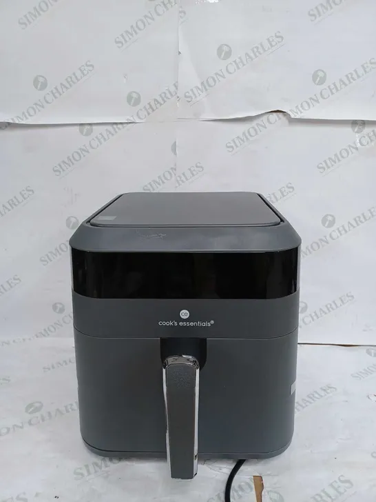 COOK'S ESSENTIALS 5.8L AIR FRYER IN SLATE GREY