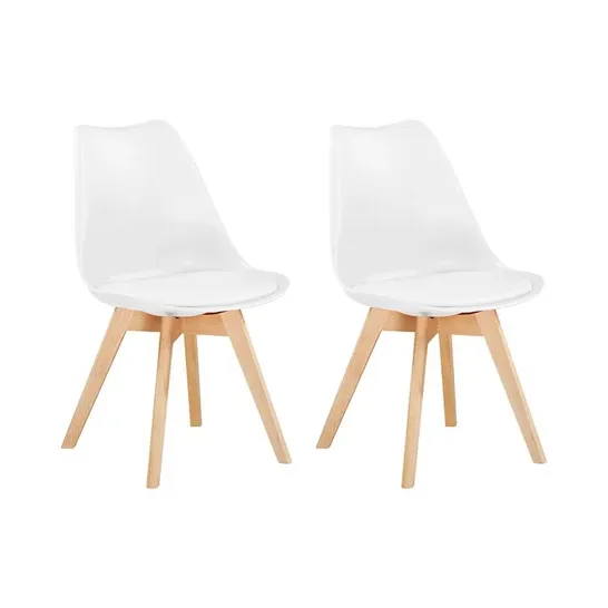 BOXED PAIR CROXLEY SIDE CHAIRS - SET OF 2 (1 BOX)