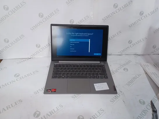 LENOVO THINKBOOK LAPTOP AMD RYZEN 5 5400V CPU, 8GB RAM, 256GB SSD