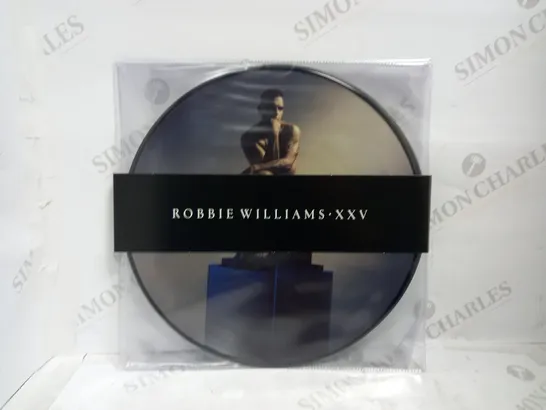 ROBBIE WILLIAMS XXV 2LP VINYL ALBUM