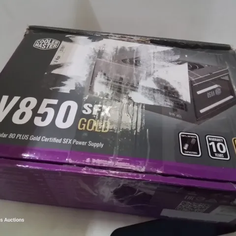 BOXED COOLER MASTER V850 SFX 80 PLUS GOLD POWER SUPPLY UNIT