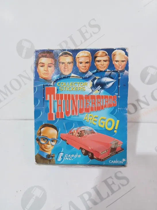 BOXED CARLTON COLLECTIBLE THUNDERBIRDS STICKER PACK