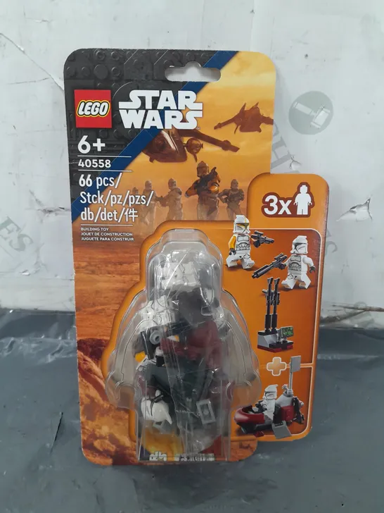 BOXED LEGO STAR WARS: CLONE TROOPER COMMAND STATION (40558)