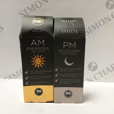 BOX OF 2 PRODUCTS TO INCLUDE AM ENERGISER DAY CREAM & PM RECOVERY NIGHT CREAM