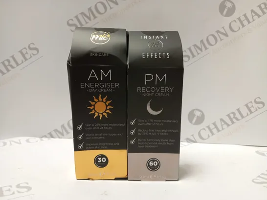 BOX OF 2 PRODUCTS TO INCLUDE AM ENERGISER DAY CREAM & PM RECOVERY NIGHT CREAM