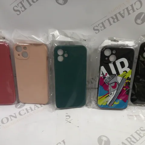 BOX OF APPROXIMATELY 100 ASSORTED SMARTPHONE CASES IN VARIOUS DESIGNS 