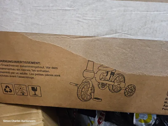 PALLET OF ASSORTED ITEMS TO INCLUDE, KITCHEN RACK, TETON BLUETOOTH SOUND BAR, INSTANT POT MULTI-COOKER & AIR FRYER, PINK KIDS TRIKE, BOXED HALL STAND.