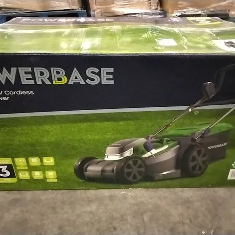 BOXED POWERBASE 40M 40V CORDLESS MOWER